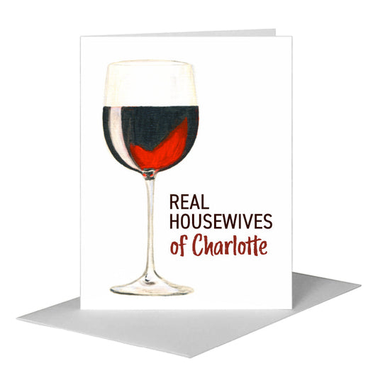 Vino, Greeting Card (#8438HA) A2 Card Front, www.printedcanvas.com