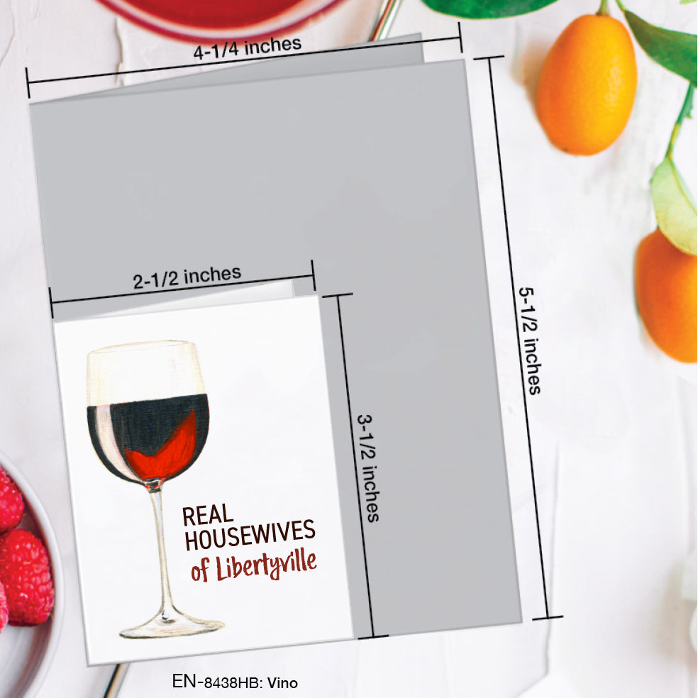 Vino, Greeting Card (#8438HB)