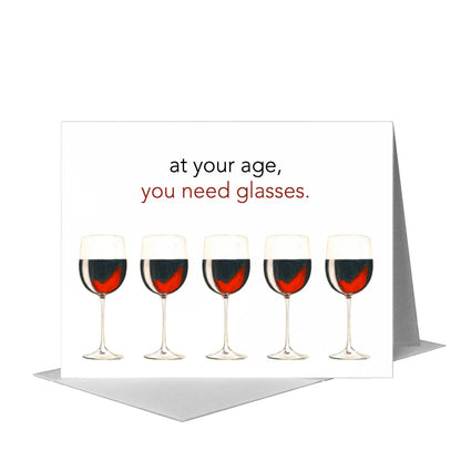 Vino, Greeting Card (#8438K), A2 Card Front, www.printedcanvas.com