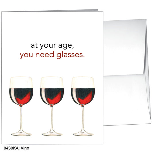 Vino, Greeting Card (#8438KA)