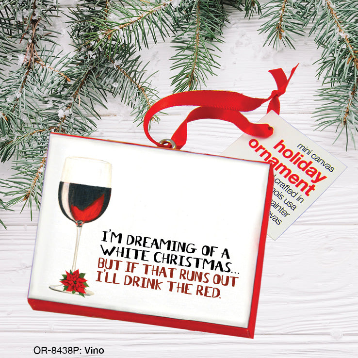 Vino, Ornament (OR-8438P), Front, printedcanvas.com