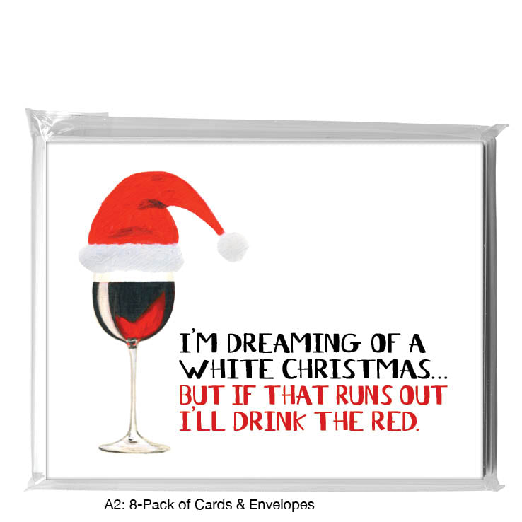 Vino, Greeting Card (8438P), 8-Pack, www.printedcanvas.com