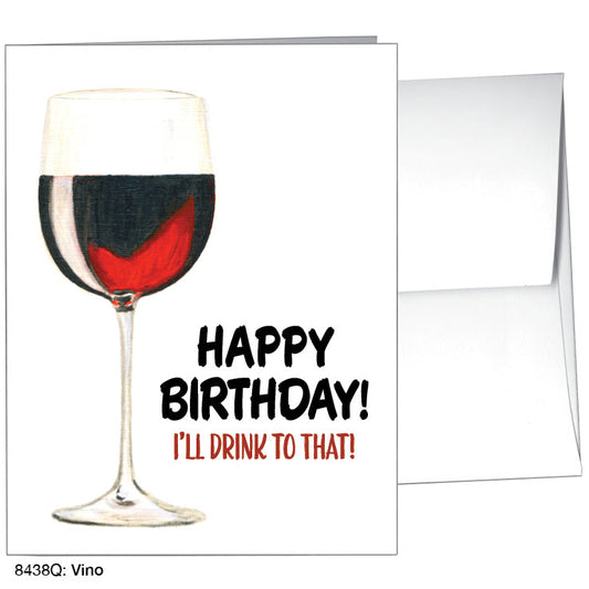 Vino, Greeting Card (8438Q), A2, printedcanvas.com
