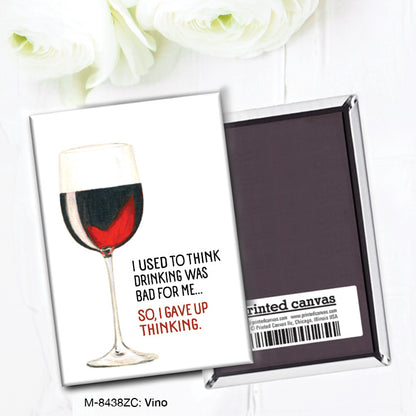 Vino, Magnet (M-8438ZC), front, printedcanvas.com
