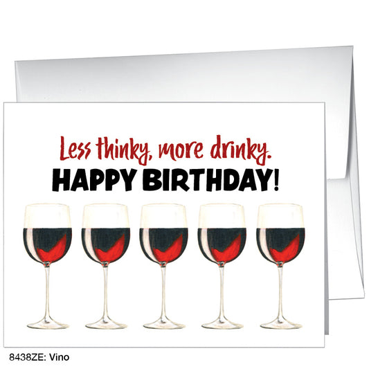 Vino, Greeting Card (8438ZE), A2 Card, www.printedcanvas.com