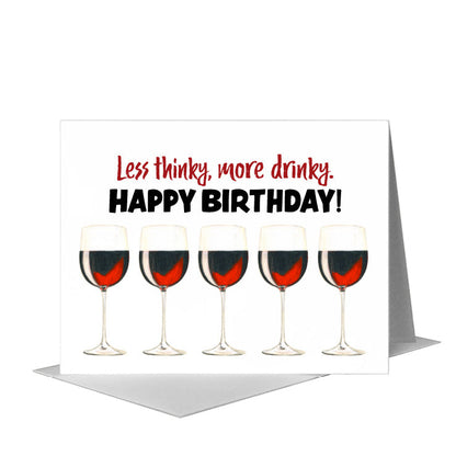 Vino, Greeting Card (#8438ZE), A2 Card Front, www.printedcanvas.com