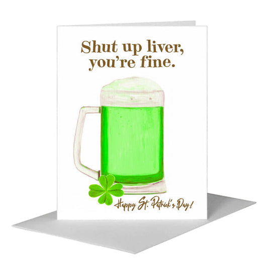 Brew, Greeting Card (#8439CF) A2 Card Front, www.printedcanvas.com