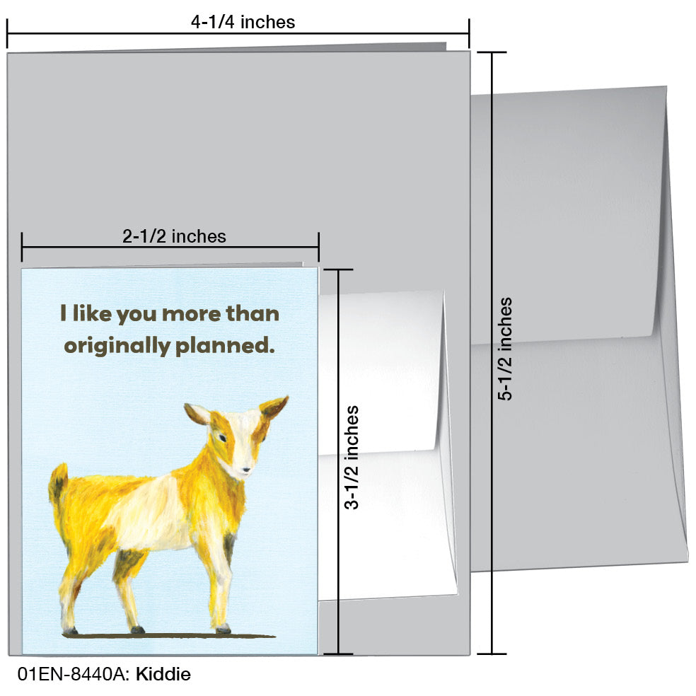 Kiddie, Greeting Card (8440A), Enclosure, printedcanvas.com