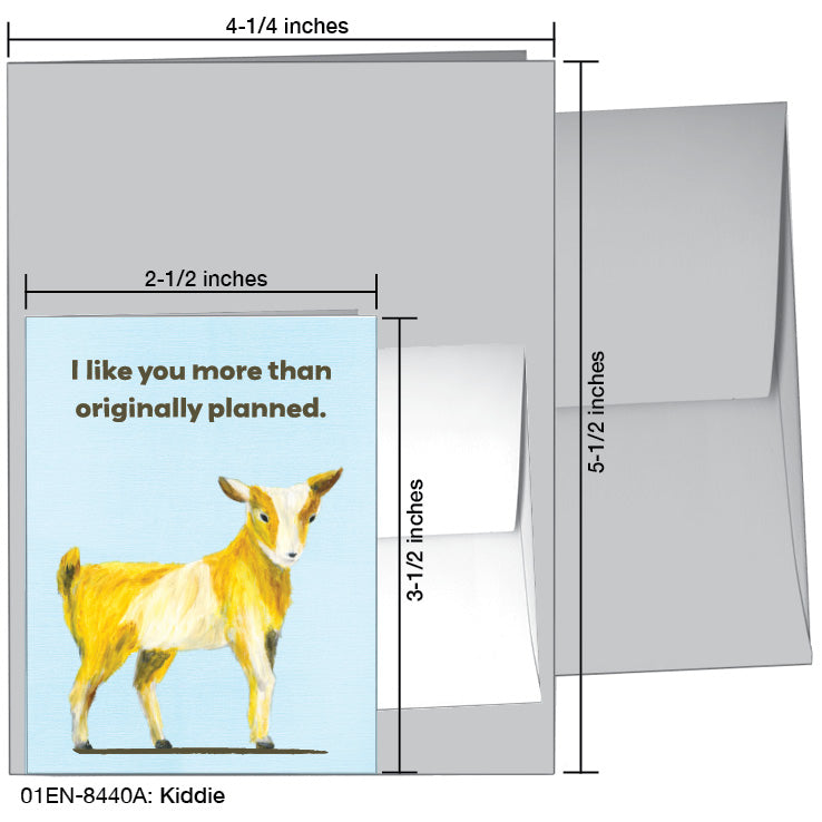 Kiddie, Greeting Card (8440A), Enclosure Card, printedcanvas.com