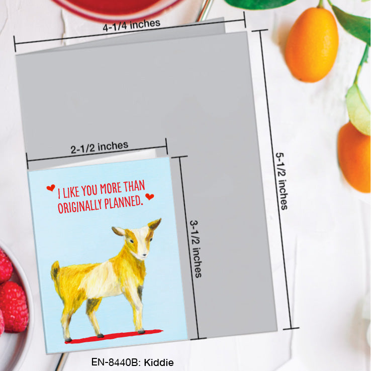 Kiddie, Greeting Card (8440B), Enclosure, www.printedcanvas.com