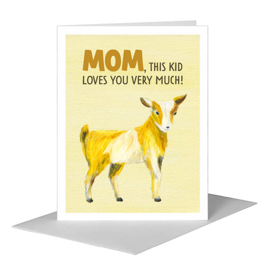 Kiddie, Greeting Card (#8440C) A2 Card Front, www.printedcanvas.com