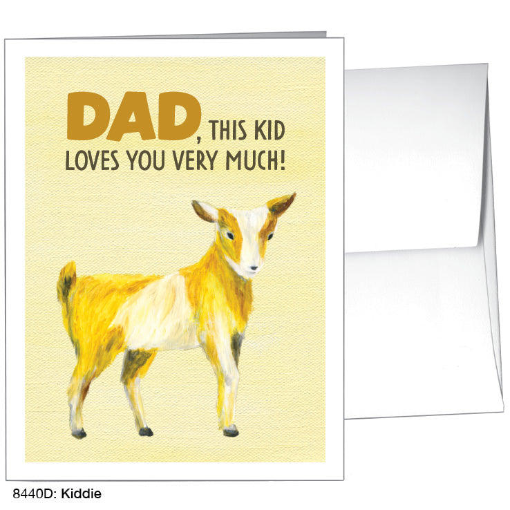 Kiddie, Greeting Card (8440D), Front, www.printedcanvas.com