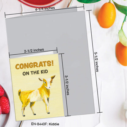 Kiddie, Greeting Card (8440F), Enclosure, www.printedcanvas.com