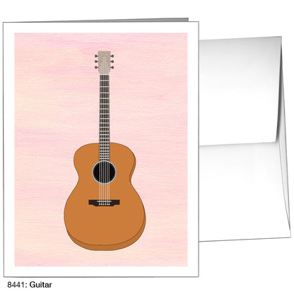 Guitar, Greeting Card (8441)