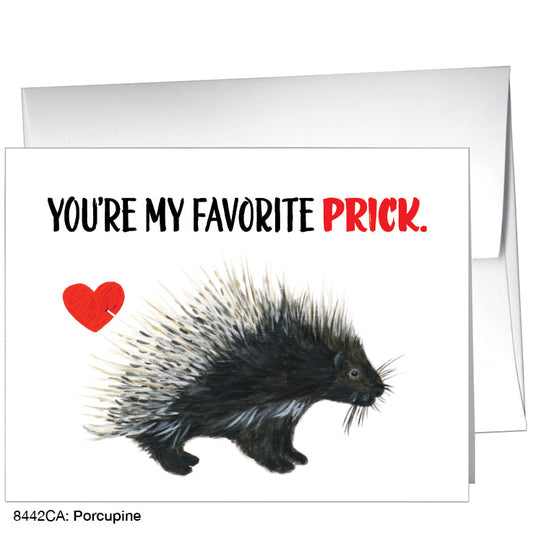 Porcupine, Greeting Card (8442CA) - Printed Canvas