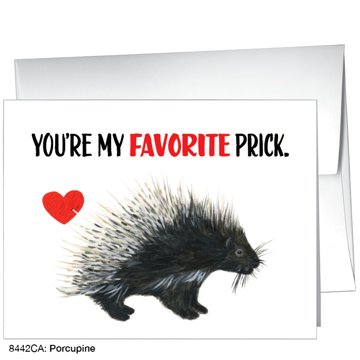 Porcupine, Greeting Card (8442CA)