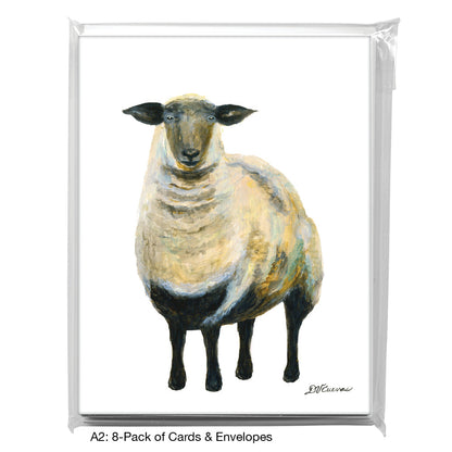 Wool, Greeting Card (8443), A2 8-Pack, printedcanvas.com