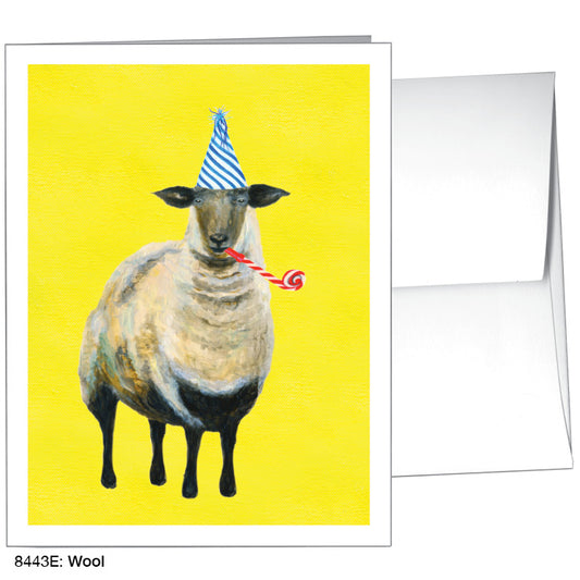 Wool, Greeting Card (#8443E), A2 Card Front, www.printedcanvas.com