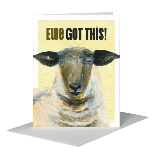 Wool, Greeting Card (#8443FA) A2 Card Front, www.printedcanvas.com
