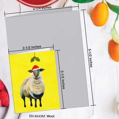 Wool, Greeting Card (#8443M), Enclosure Card, www.printedcanvas.com