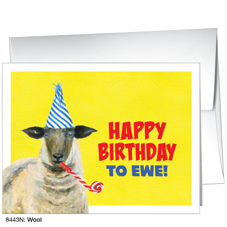 Wool, Greeting Card (#8443N)