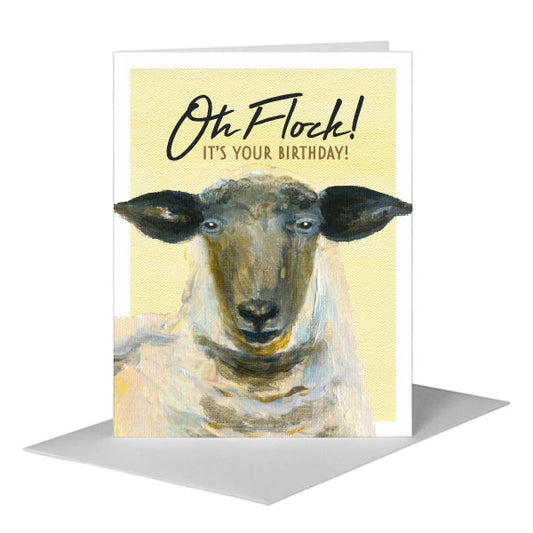 Wool, Greeting Card (#8443NA) A2 Card Front, www.printedcanvas.com