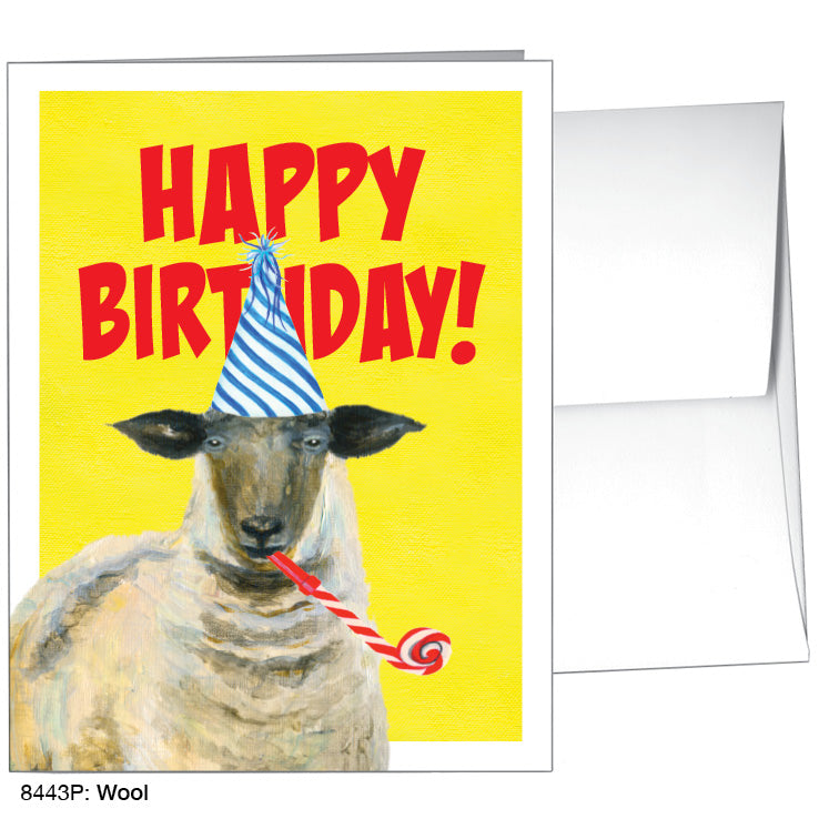 Wool, Greeting Card (#8443P), A2 Card Front, www.printedcanvas.com