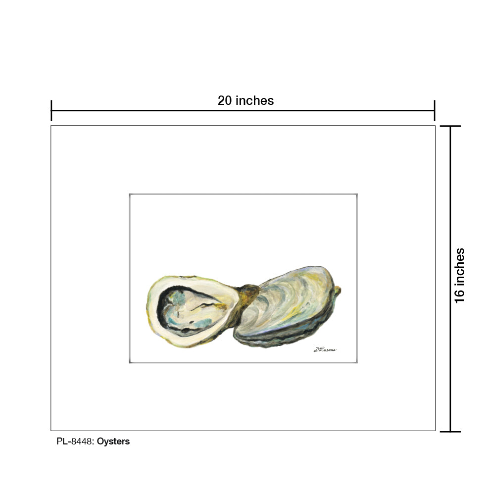 Oysters, Print (#8448)
