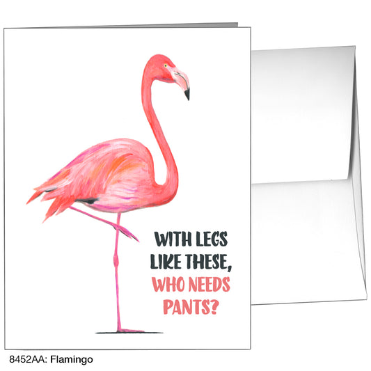 Flamingo, Greeting Card (8452AA)