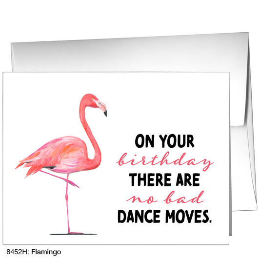 Flamingo, Greeting Card (8452H)