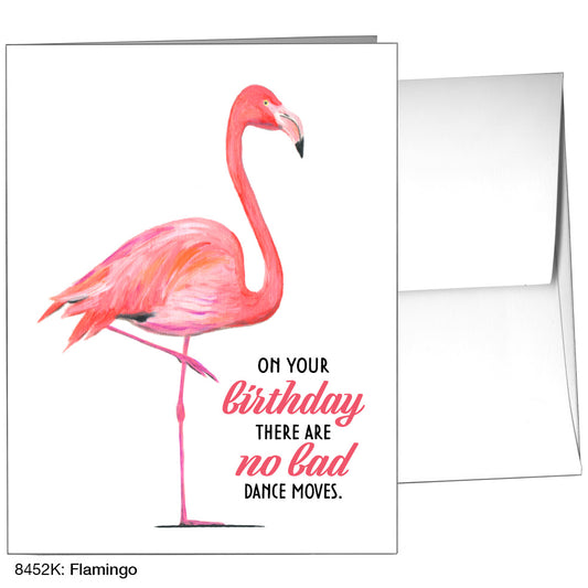 Flamingo, Greeting Card (8452K)