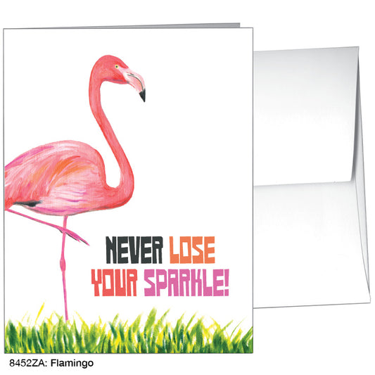 Flamingo, Greeting Card (8452ZA)