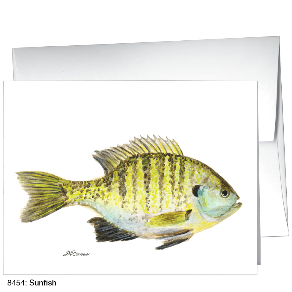 Sunfish, Greeting Card (8454), A2, printedcanvas.com