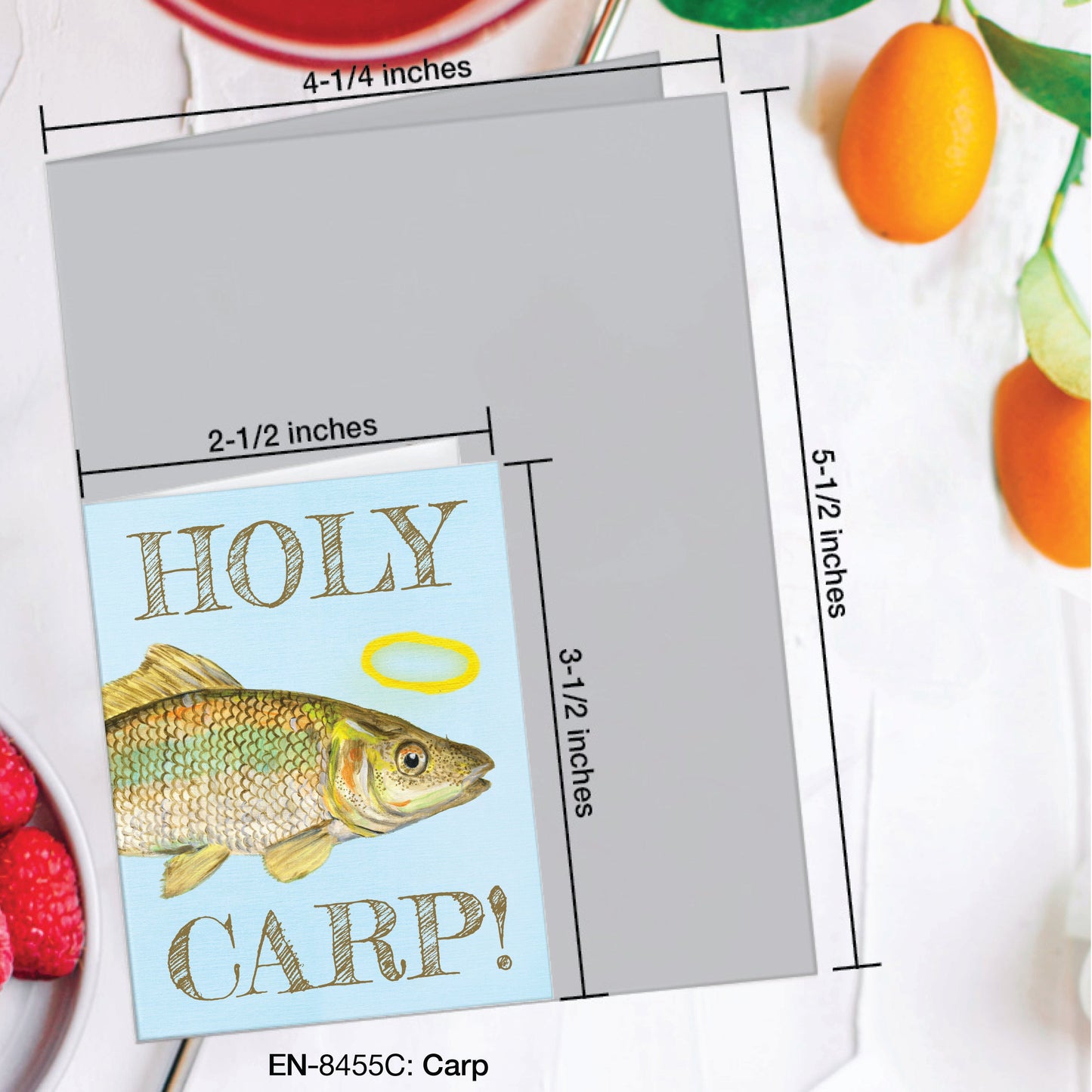 Carp, Greeting Card (#8455C)
