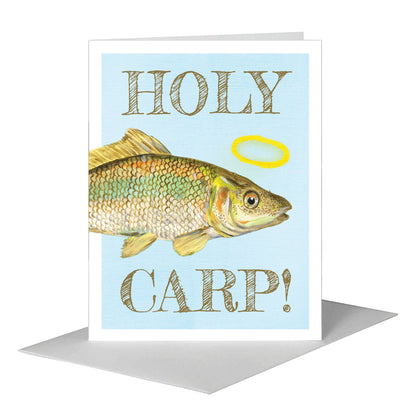 Carp, Greeting Card (#8455C) A2 Card Front, www.printedcanvas.com