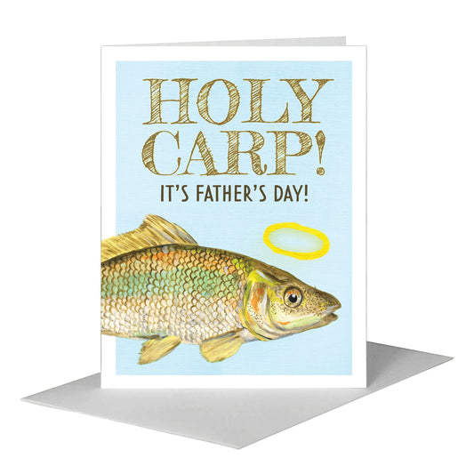 Carp, Greeting Card (#8455D) A2 Card Front, www.printedcanvas.com