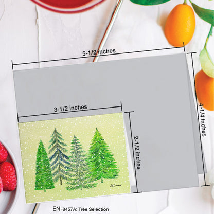 Tree Selection, Greeting Card (#8457A)