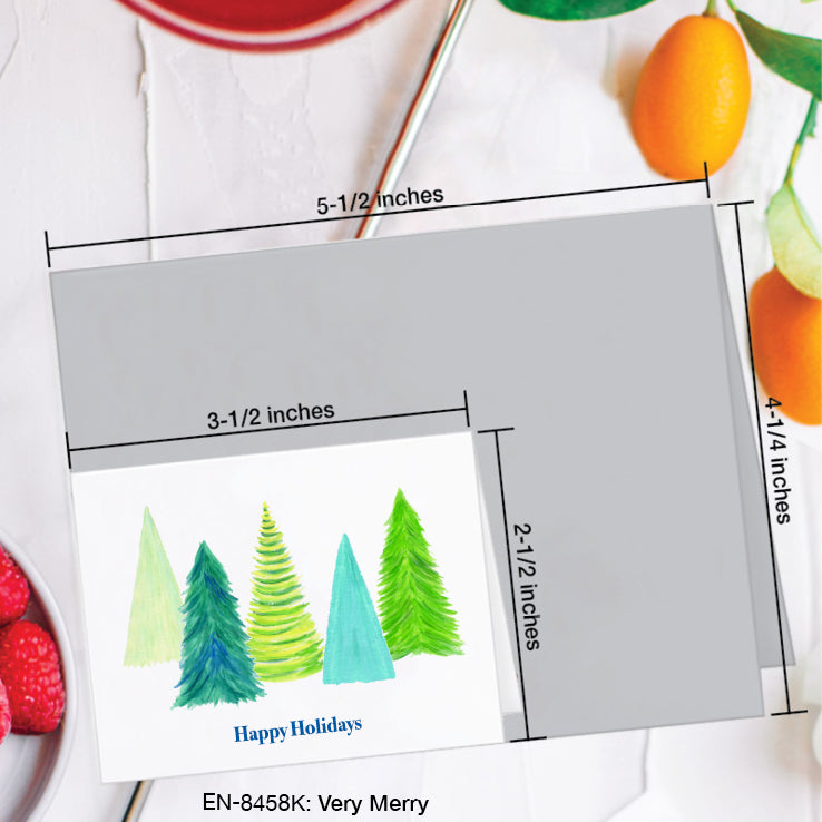 Very Merry, Greeting Card (#8458K)