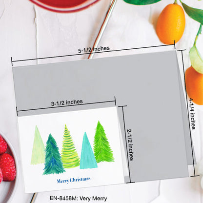 Very Merry, Greeting Card (#8458M)