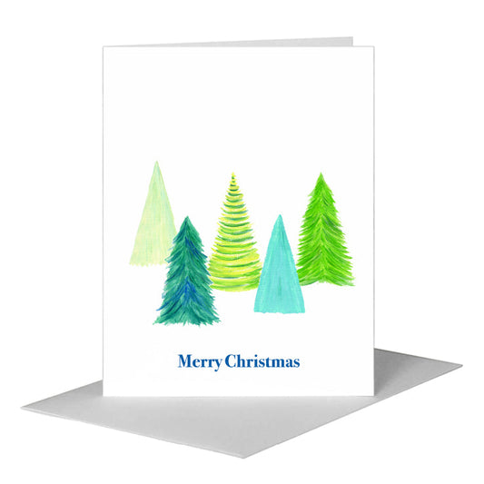 Very Merry, Greeting Card (#8458MA) A2 Card Front, www.printedcanvas.com
