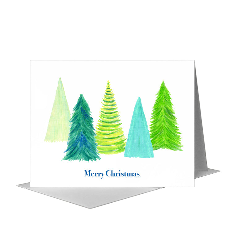 Very Merry, Greeting Card (#8458M) A2 Card Front, www.printedcanvas.com
