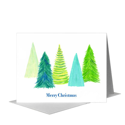 Very Merry, Greeting Card (#8458M) A2 Card Front, www.printedcanvas.com