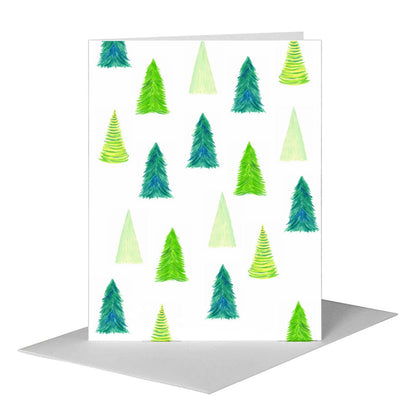 Very Merry, Greeting Card (#8458Q) A2 Card Front, www.printedcanvas.com