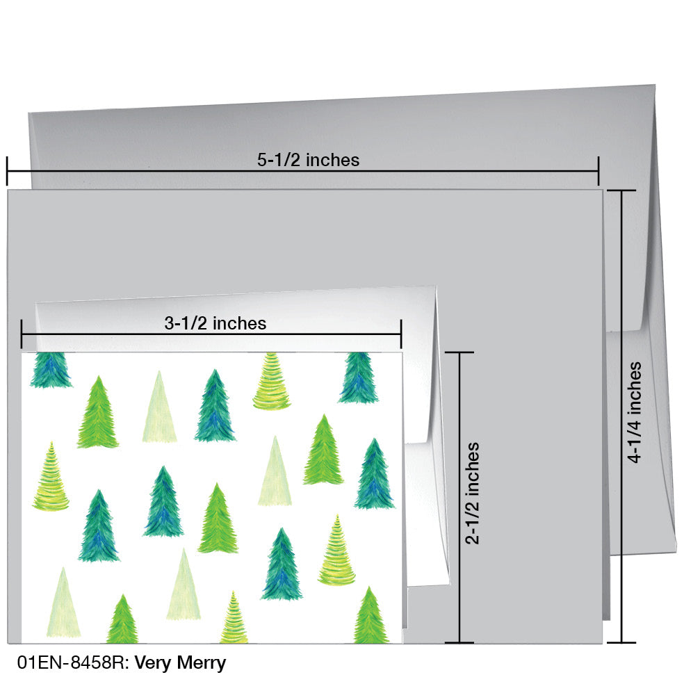 Very Merry, Greeting Card (#8458R)