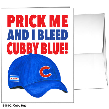 Cubs Hat, Greeting Card (8461C)