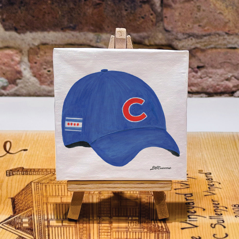 Cubs Hat, Mini Artwork (MA-8461K)