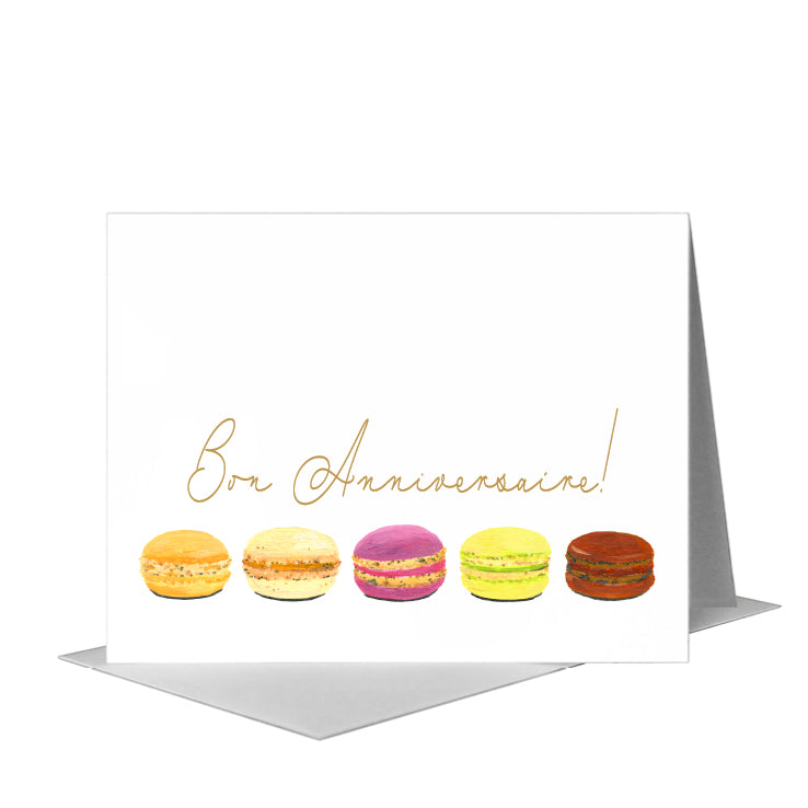 Macarons, Greeting Card (#8462A), A2 Card Front, www.printedcanvas.com