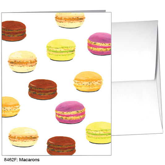 Macarons, Greeting Card (8462F), A2 Card Front, www.printedcanvas.com