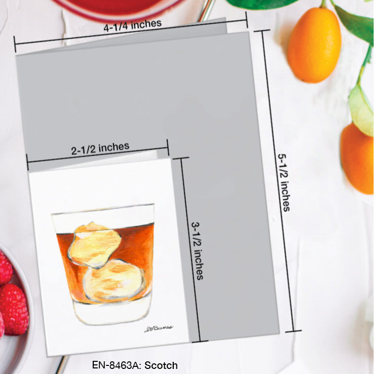 Scotch, Greeting Card (8463A), Enclosure Card, www.printedcanvas.com