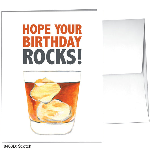 Scotch, Greeting Card (8463D), A2 Card, www.printedcanvas.com